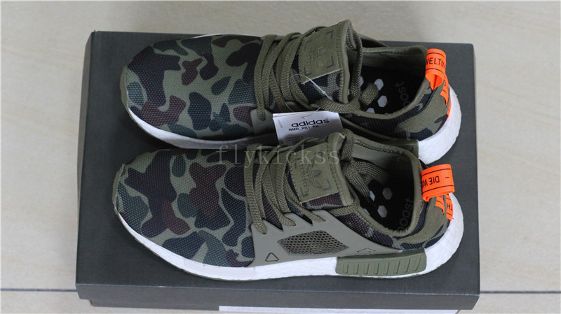 Real Boost Adidas NMD XR1 PK Green Camo